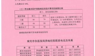 异地医保报销最新政策